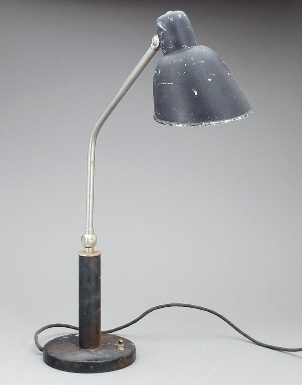BORDSLAMPA, industrimodell, 1930/40-tal.
