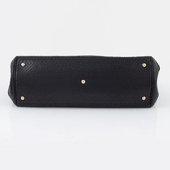 Gucci, bag, "Python Bamboo shopper tote".