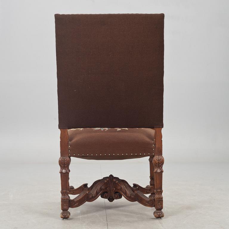 KARMSTOL, barockstil, 1900-tal.