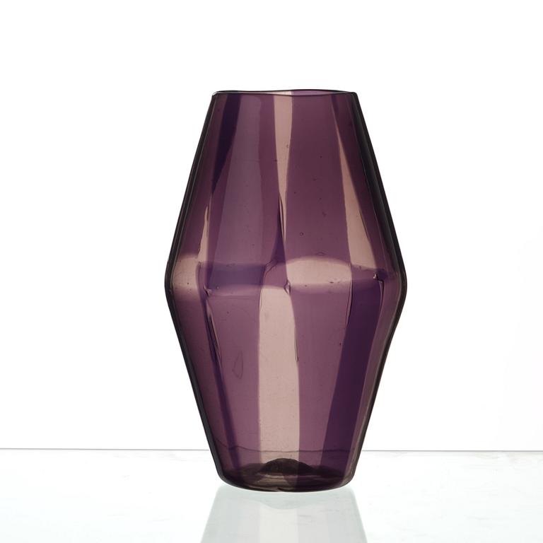 Fulvio Bianconi, an 'a Colori' glass vase, Venini, Italy 1950's.