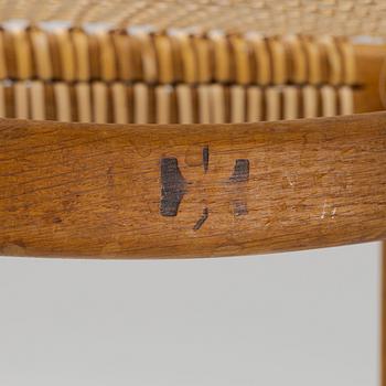Hans J. Wegner, a "The Chair" model "JH 501", Johannes Hansen, Denmark 1950s-60s.