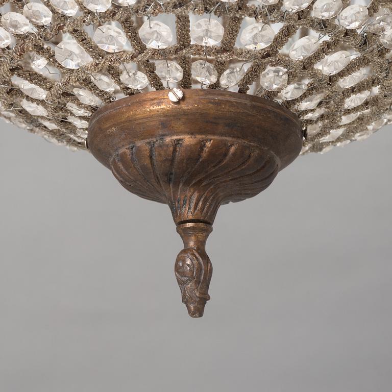 Chandelier, likely France, 20th century.