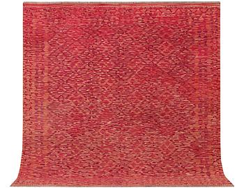 A Kilim rug, c. 200 x 199 cm.