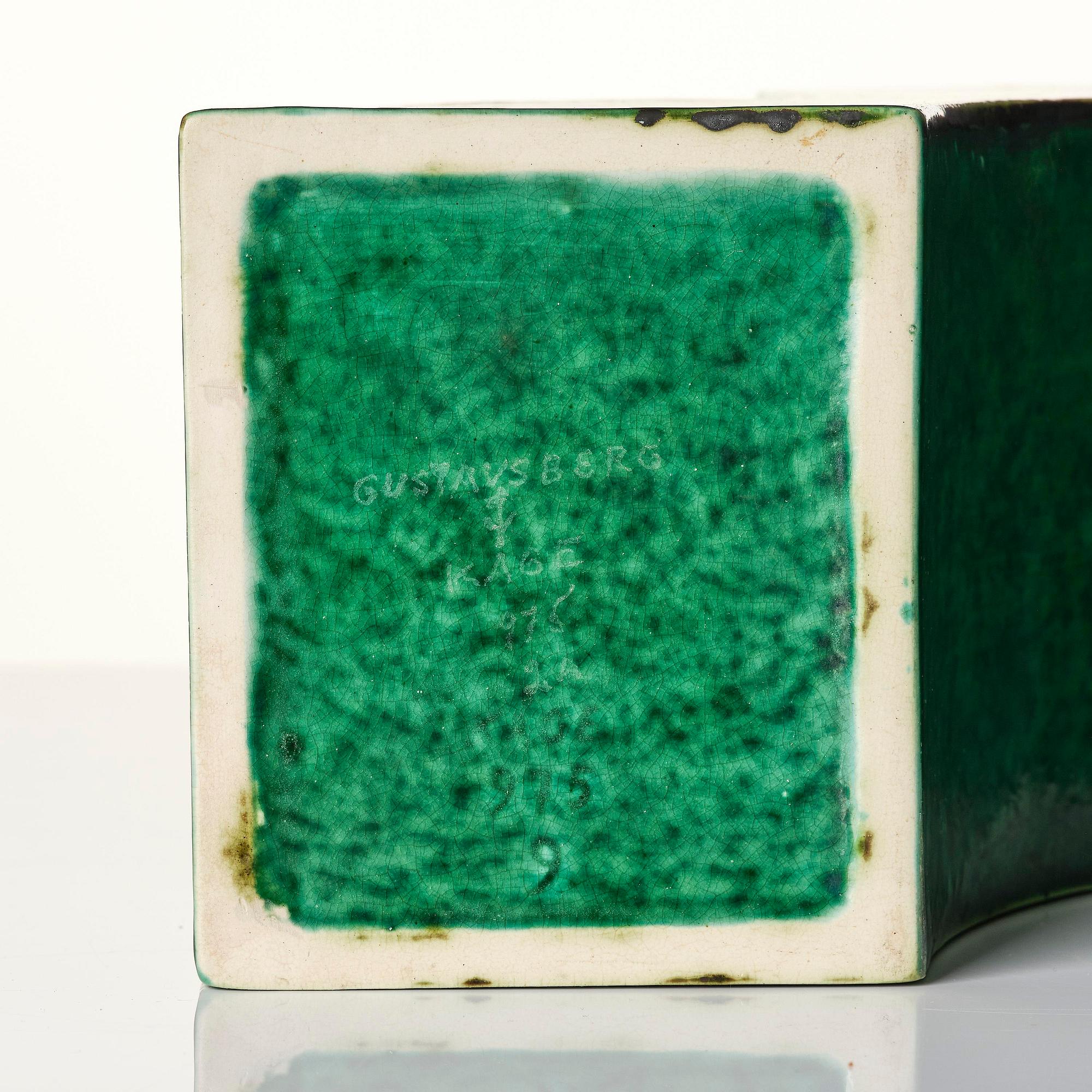 Wilhelm Kåge, a rare "Puzzle" cactus planter model 975/9, Gustavsberg, 1930s.