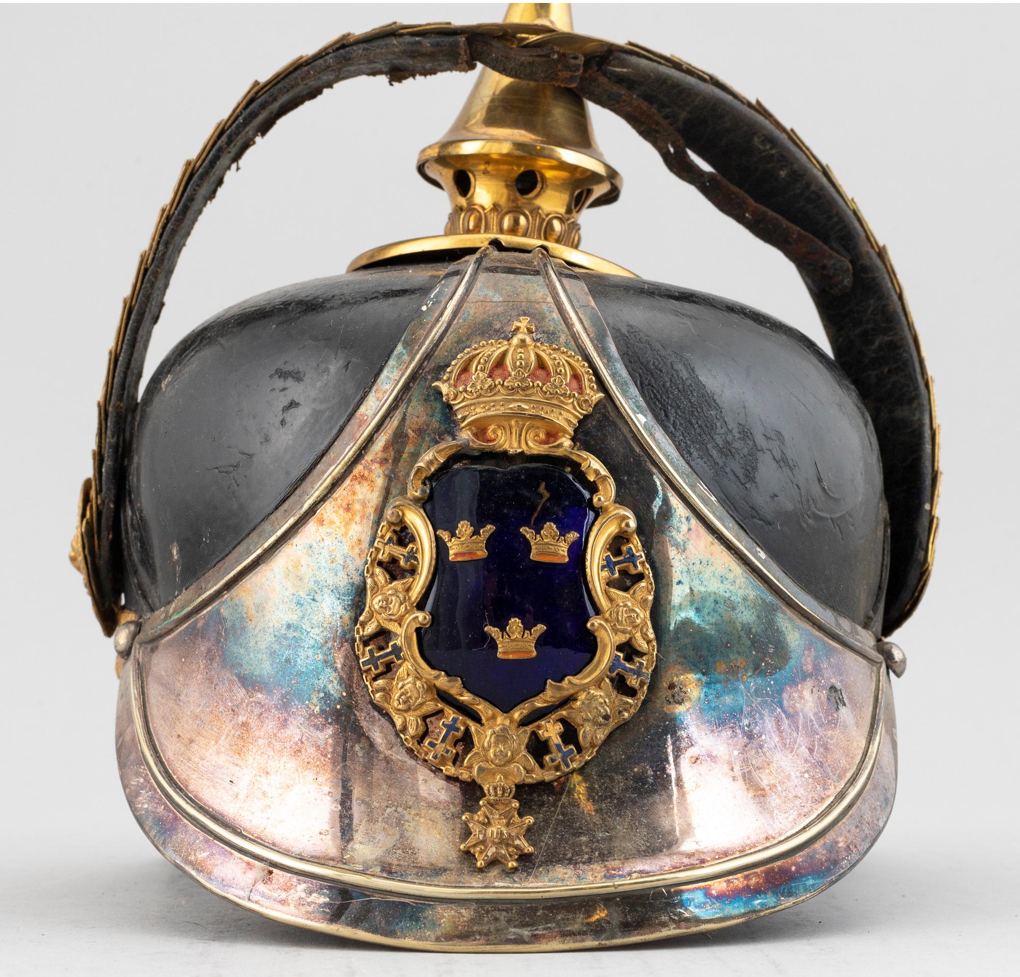 HJÄLM, m/1886 för officer vid Livregementets dragoner.