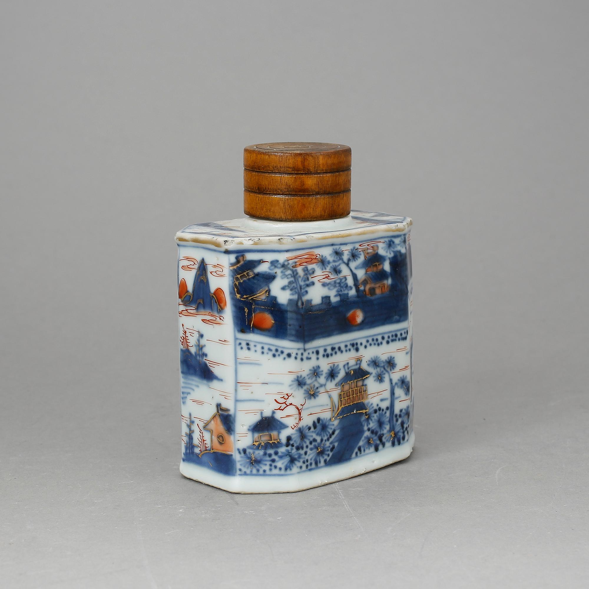 TEDOSA, porslin, Kina 1700-tal.