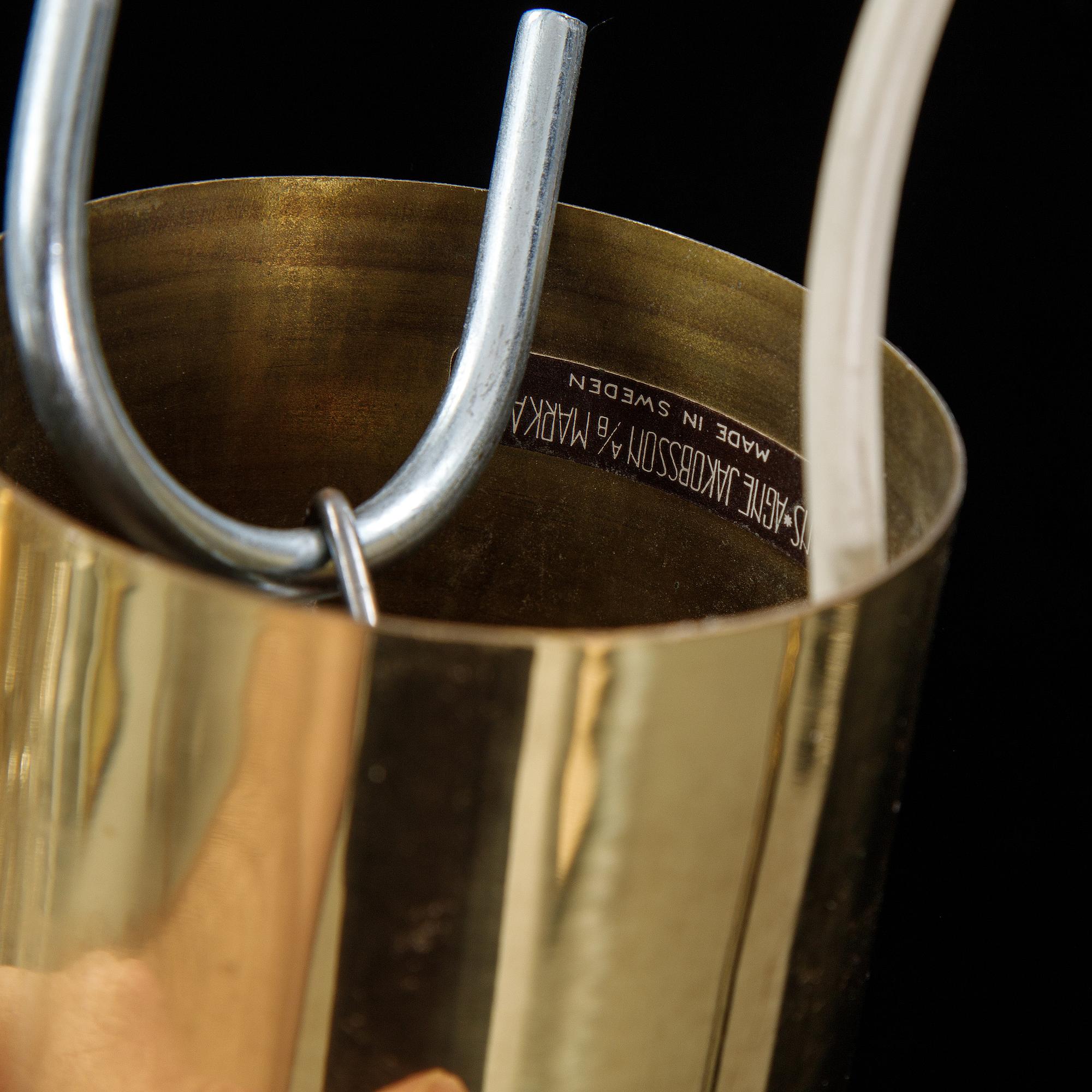 A pendant light by Hans-Agne Jakobsson, Markaryd, 1960's/70's.