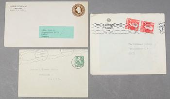 AUTOGRAFER, 3 st, Ingrid Bergman, Zarah Leander och Viveca Lindfors.