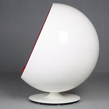 FÅTÖLJ, 'Åskbollen', Eero Aarnio, Adelta, Finland.