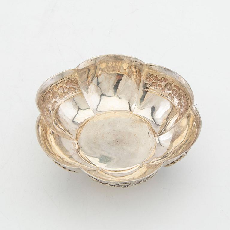 Skål silver (930)  Mexiko 1900-tal.