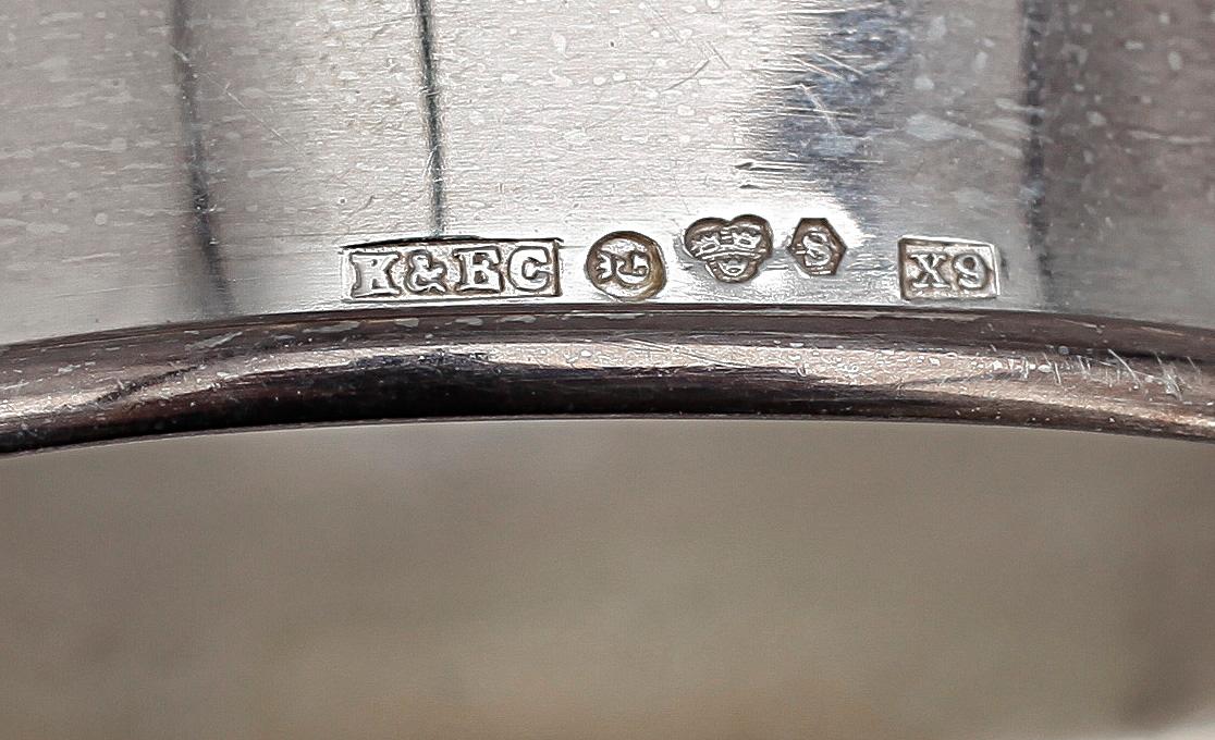 PARTI SILVER, 13 delar, bland annat GAB, Stockholm, 1941. Vikt 535g.