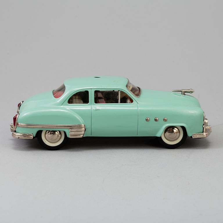 a Schuco "Elektro Ingenico 5311" car, Germany ca 1950.
