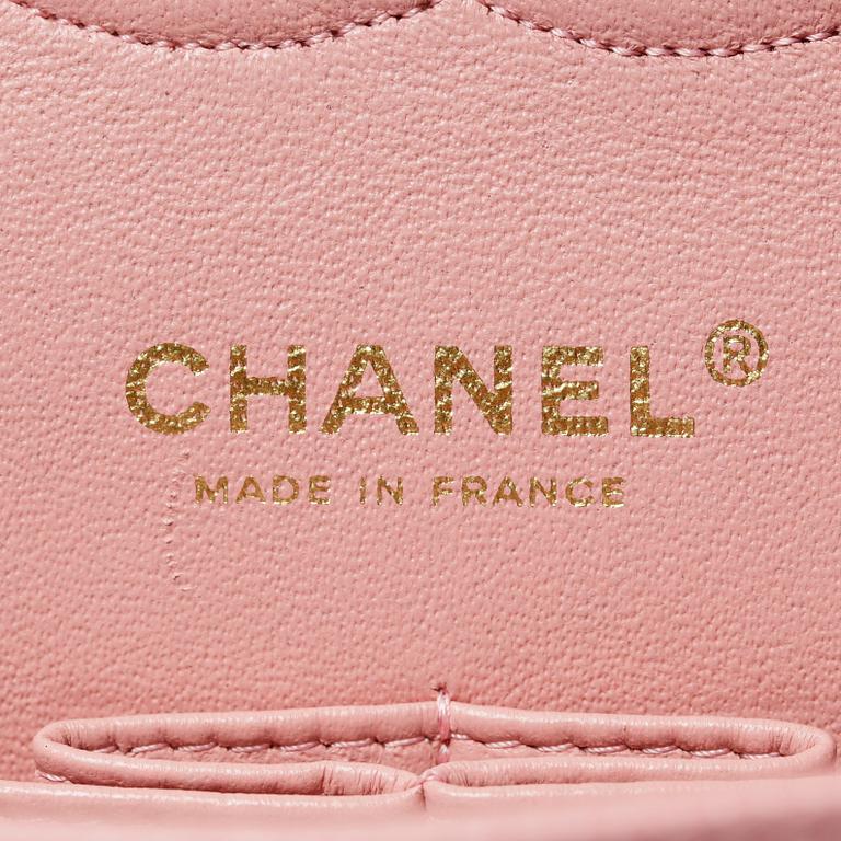 HANDVÄSKA. "Double Flap", Chanel.