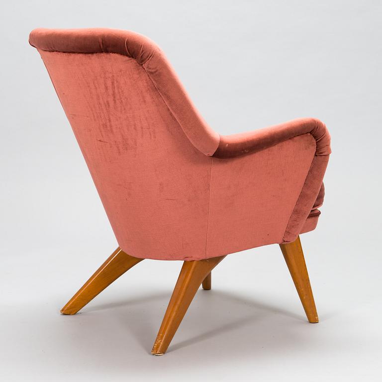 Carl Gustaf Hiort af Ornäs, 1950s 'Pedro' armchair for Puunveisto Oy - Wood work Ltd.