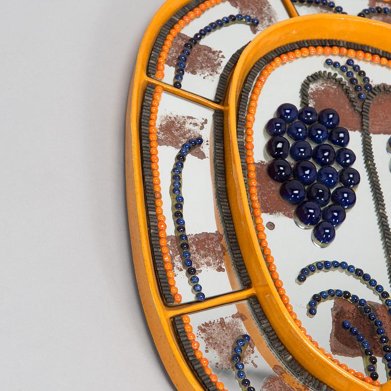 Birger Kaipiainen, ljuslampett, stengods, signerad Kaipiainen Arabia.