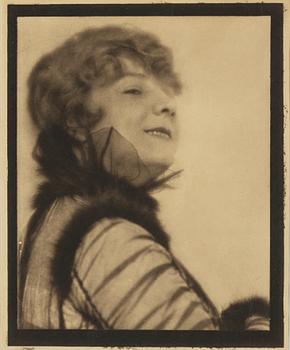Henry B. Goodwin, Porträtt av Charlotte Wiehe, 1916.