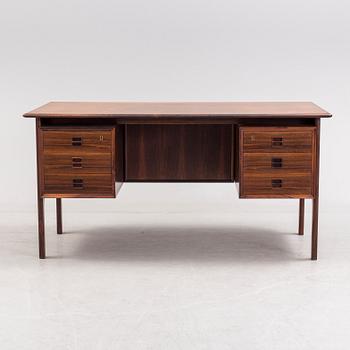 A 1960´s  Danish writing desk veneered with jakaranda, possibly designed by Arne Vodder.
