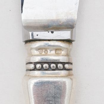 A 34-piece silver flatware set, 'Uppsala', MGAB, Lidköping, Sweden, 1968-1980.