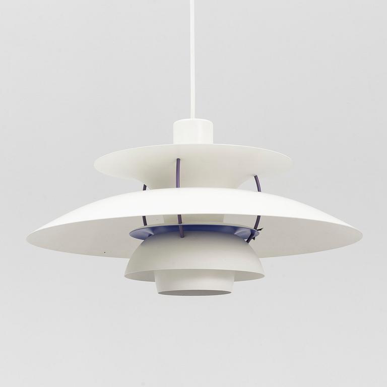 Poul Henningsen, taklampa, "PH 5", Louis Poulsen, Danmark.