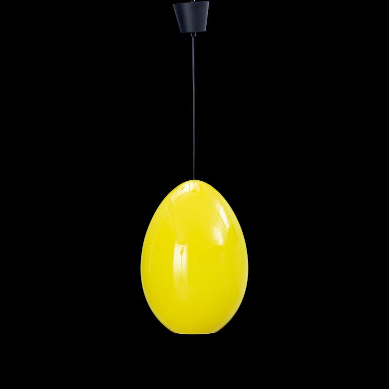 Uno & Östen Kristiansson, an 'Ägg' ceiling lamp, Luxus, 1960's.