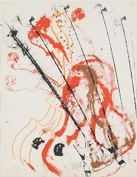 Arman, "Accord á cordes".