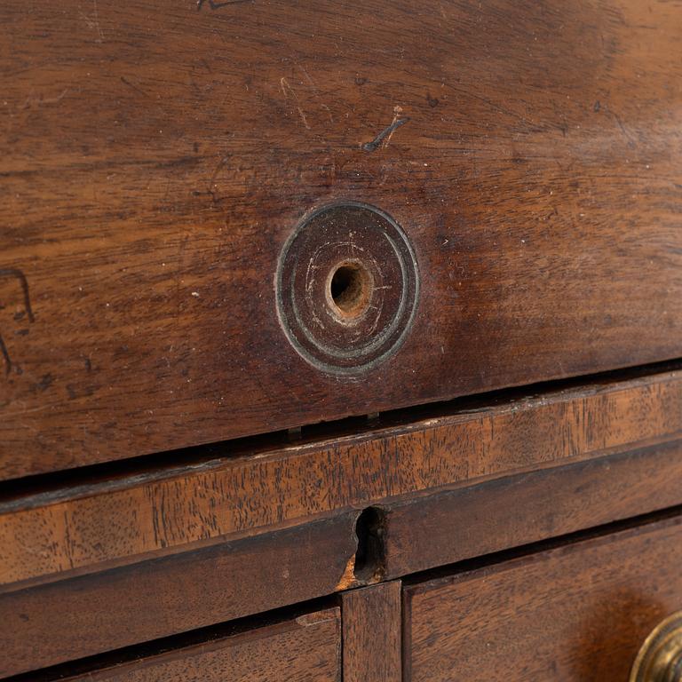 A Louis XVI style secretaire, end of the 19th Century.