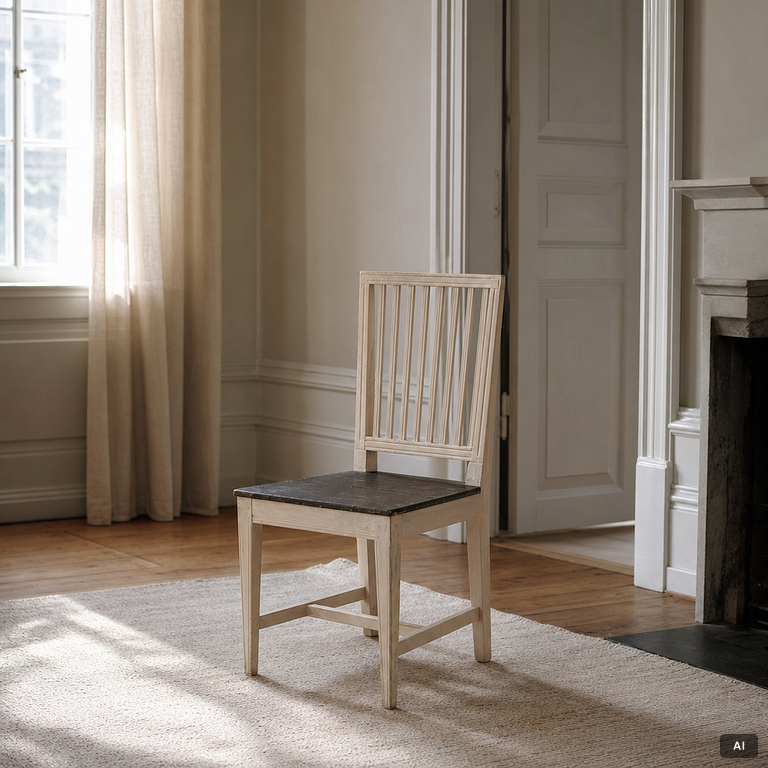Chairs, 8 + 1, similar, Swedish "Åsberg chairs".