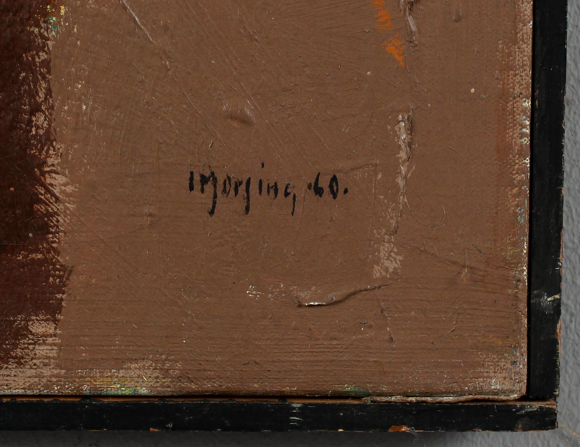 IVAR MORSING, oil on canvas, signed and dated -60.