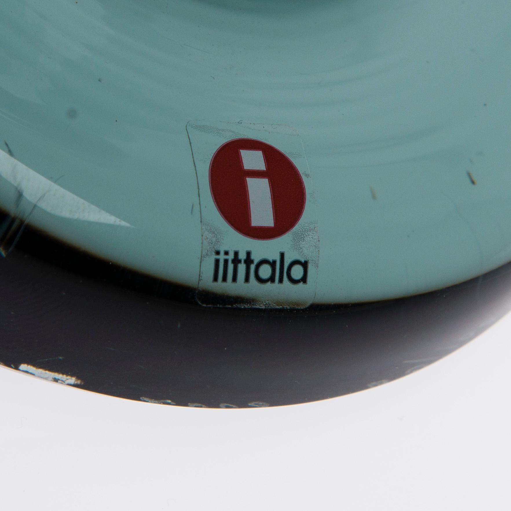 GLASSKULPTUR, "Lollipop", signerad Oiva Toikka, numrerad 63/100 Nuutajärvi 2008.