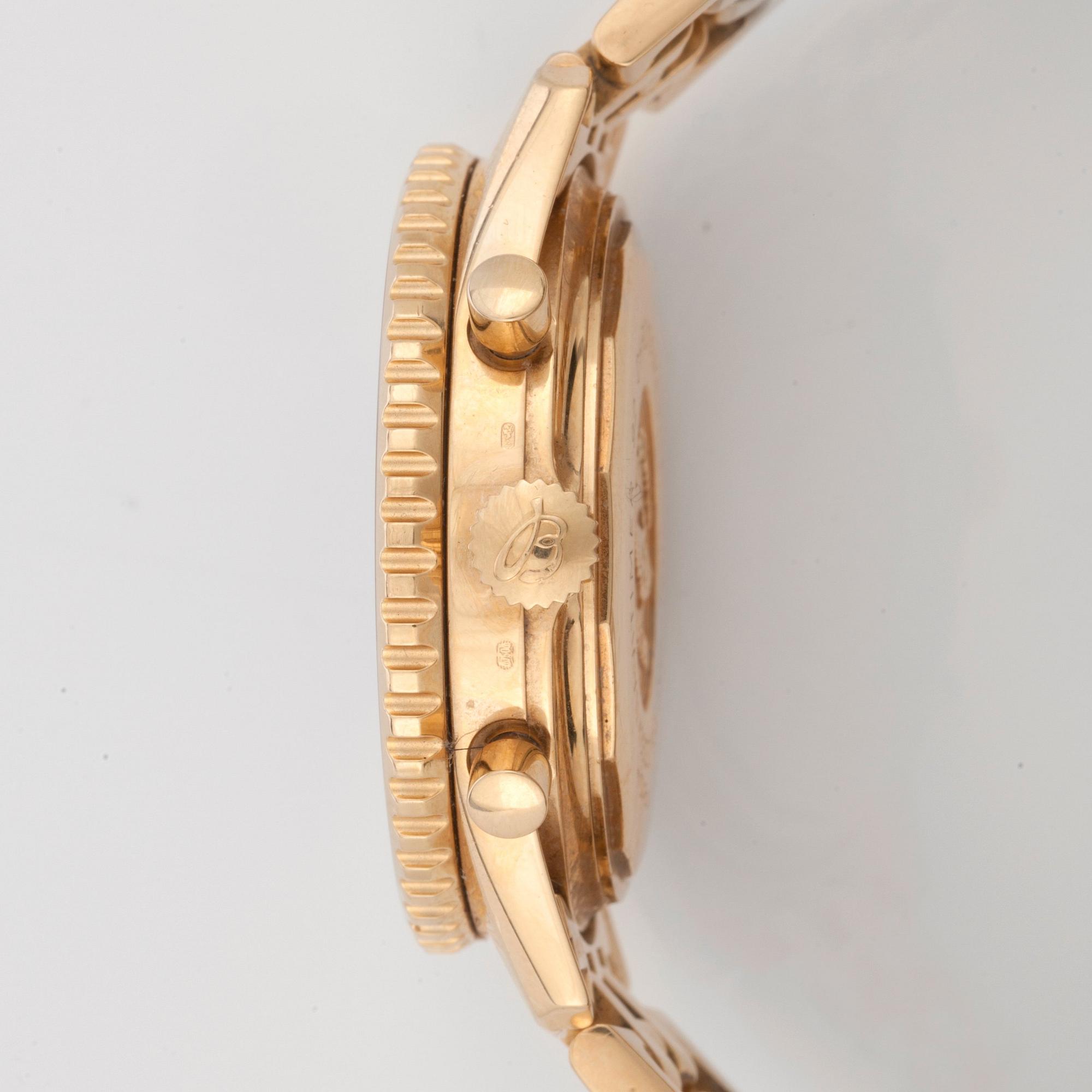 A Breitling Navitimer Airborne men's wrist watch. Self winding (Automatic). Chronograph. Serial no K33030, 0146.