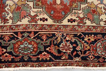 Matta, antik Heris, ca 375 x 280,5 cm.