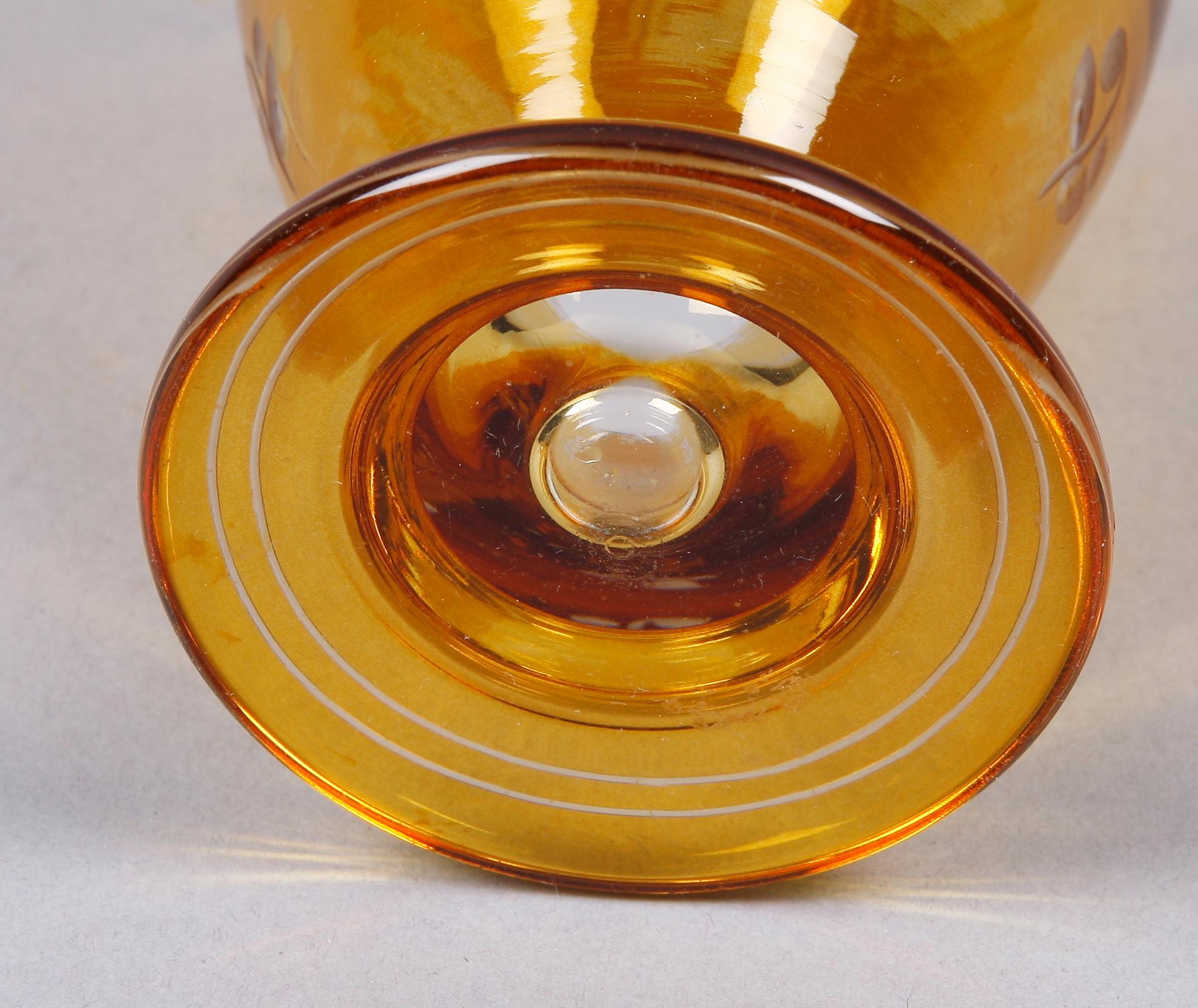 PARTI GLAS, 3 st, Böhmen, 1900-talets första hälft.