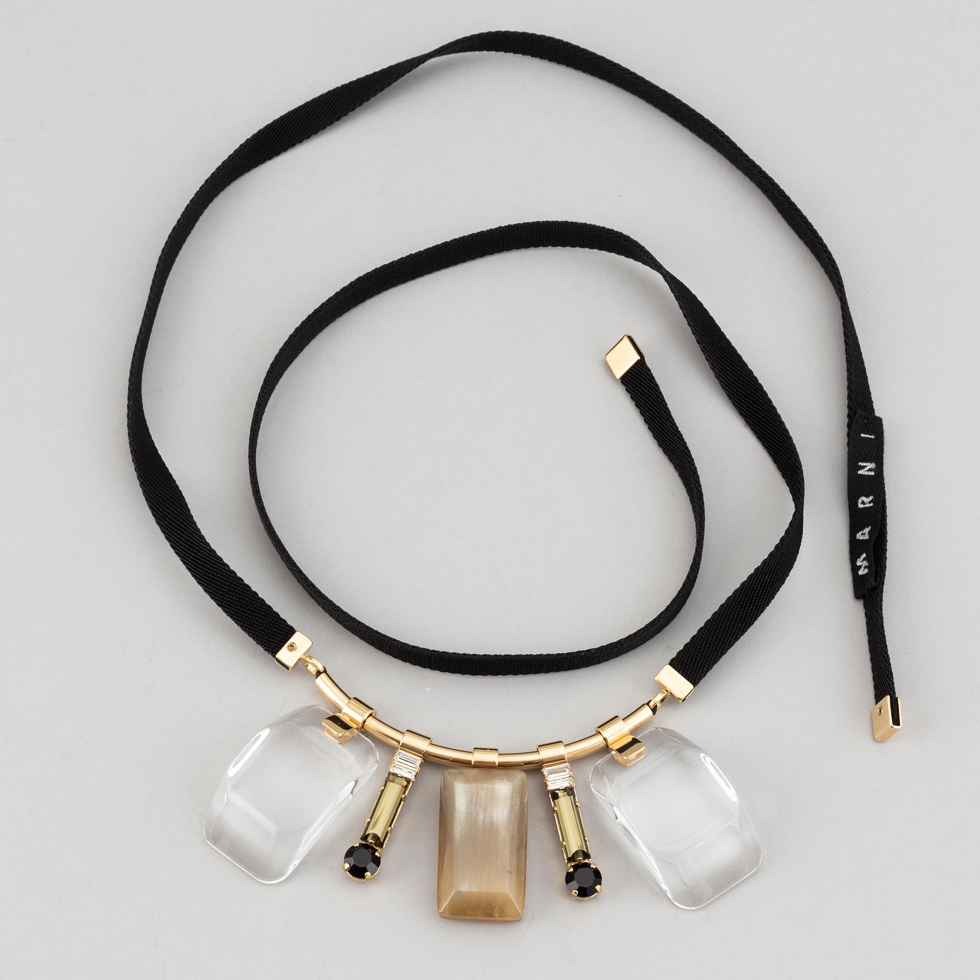 Marni, necklace.
