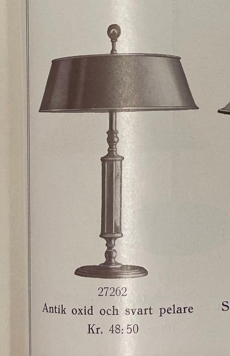 Erik Tidstrand, a table lamp model "27262", Nordiska Kompaniet, 1920s-30s.