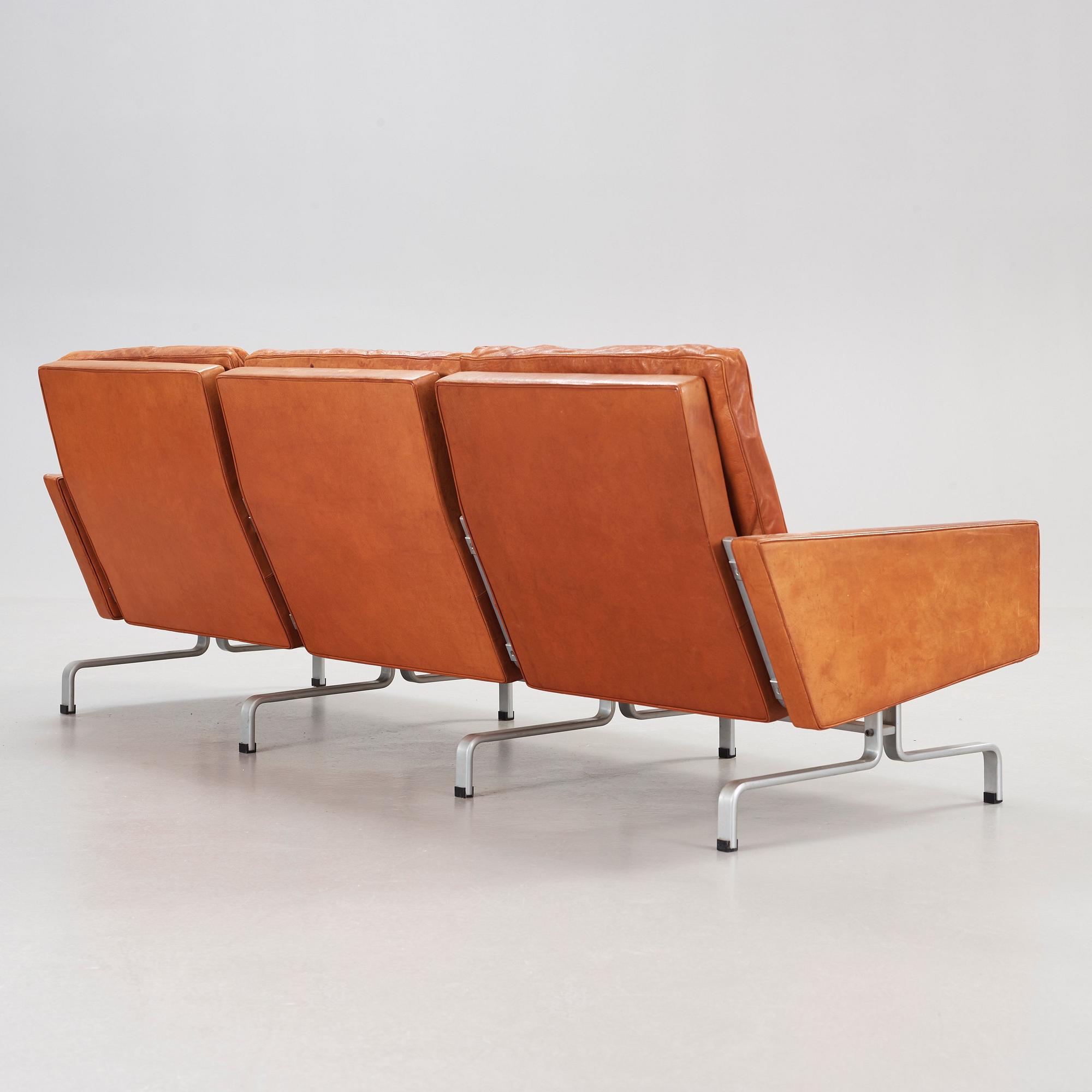A Poul Kjaerholm 'PK-31-3', E Kold Christensen, Denmark 1960's.