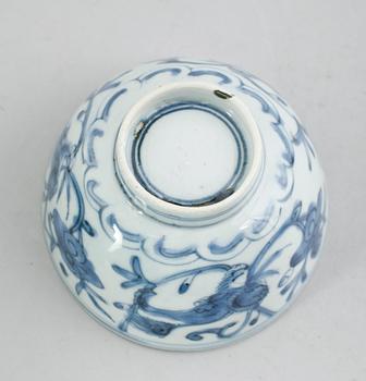 SKÅL, porslin, Kina, sannolikt 1700-tal.