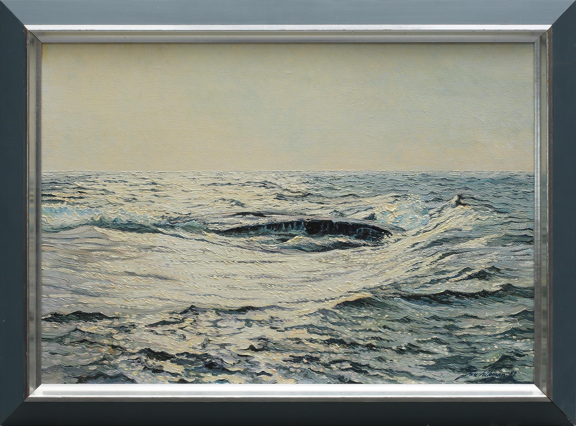 JAN FALKMAN, olja på duk, signerad och daterad -82 samt signerad à tergo.