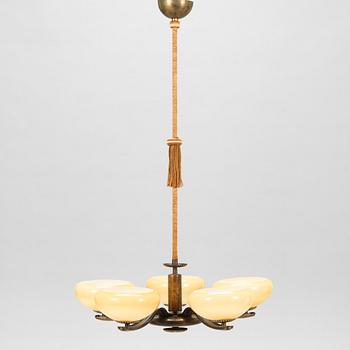 Paavo Tynell, a 1930's '1260/5 chandelier for Taito.