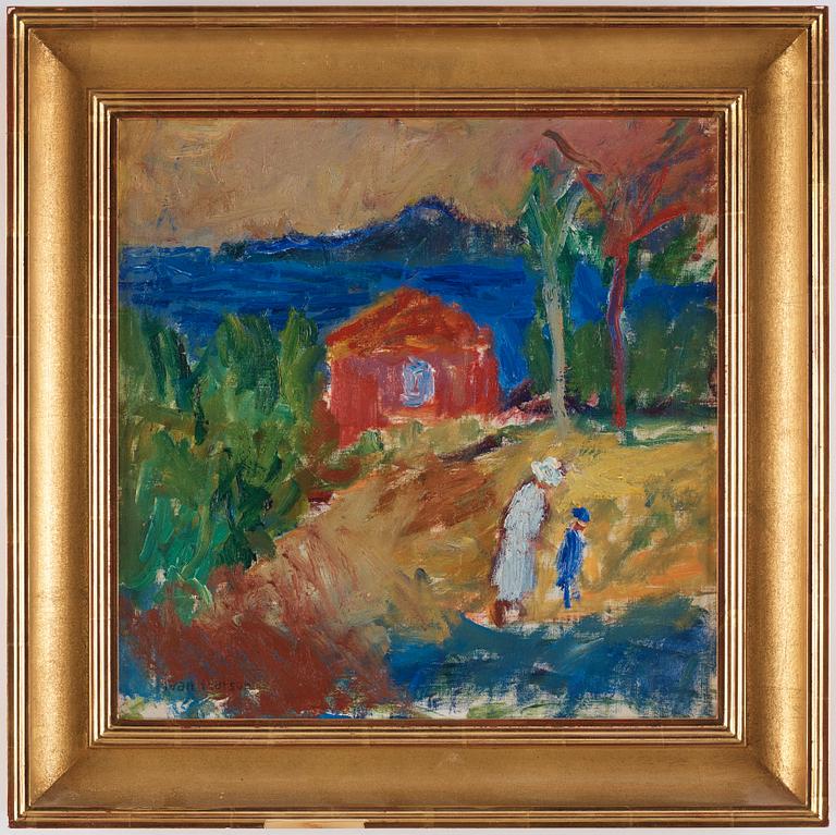 Ivan Ivarson, "The Bath House, Stenungsön" (Badhuset Stenungsön).
