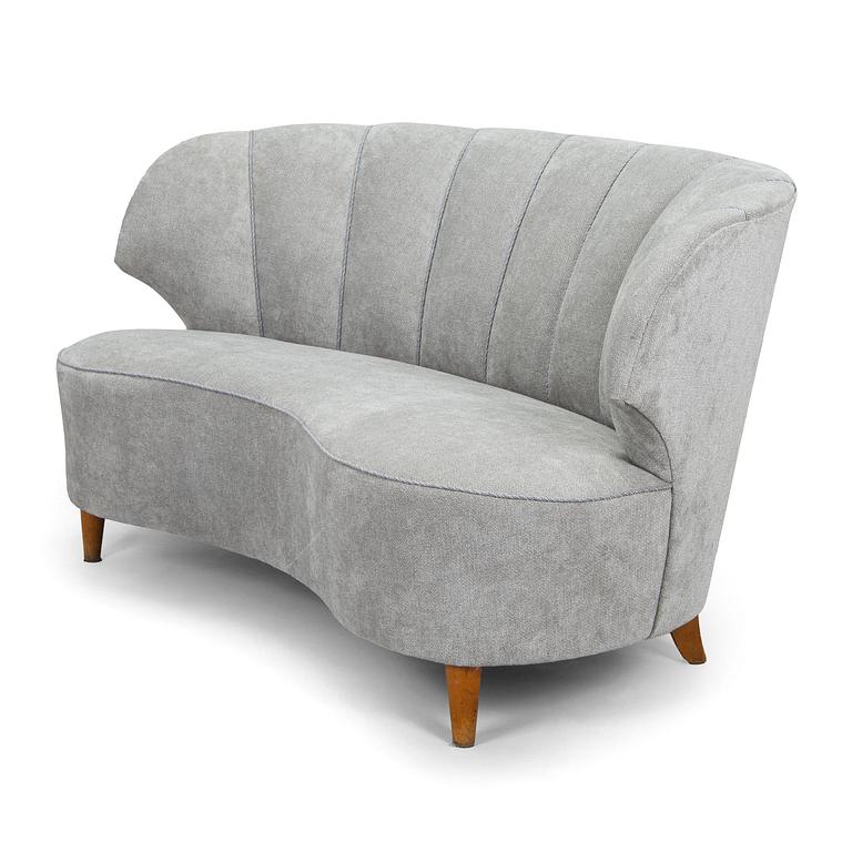 A mid-20th century sofa.