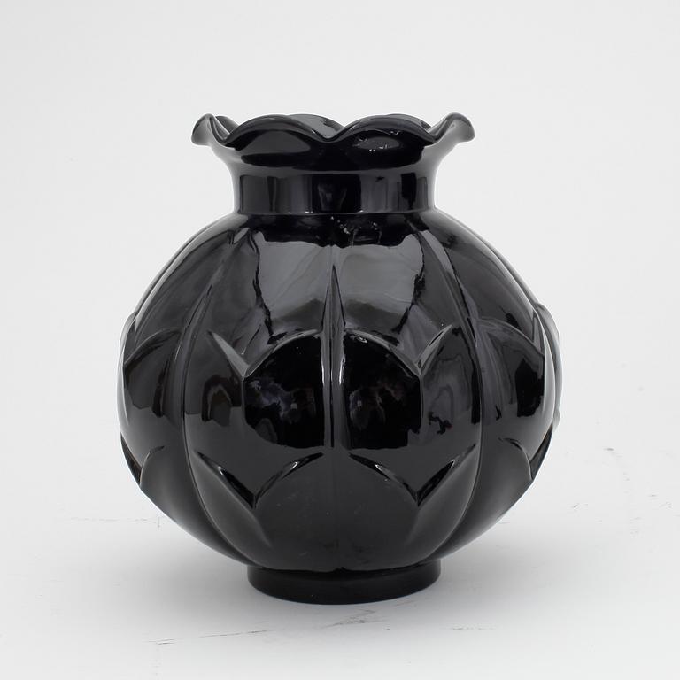 URNA, glas, Edvin Ollers, Elme glasbruk.