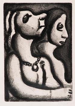 170. Georges Rouault, TWO WOMEN.