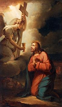 433. Johan Gustaf Sandberg, Kristus i Getsemane.