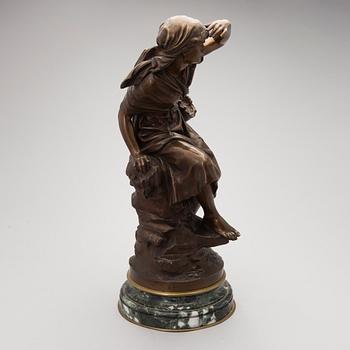 MATHURIN MOREAU, bronze, signed.