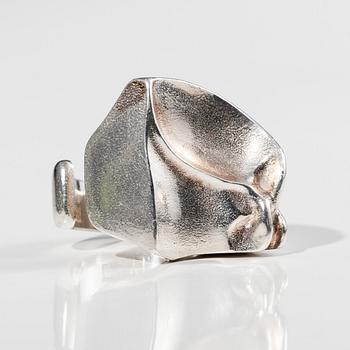 RING, sterling silver, "Sagitta", Björn Weckström Lapponia 1974.