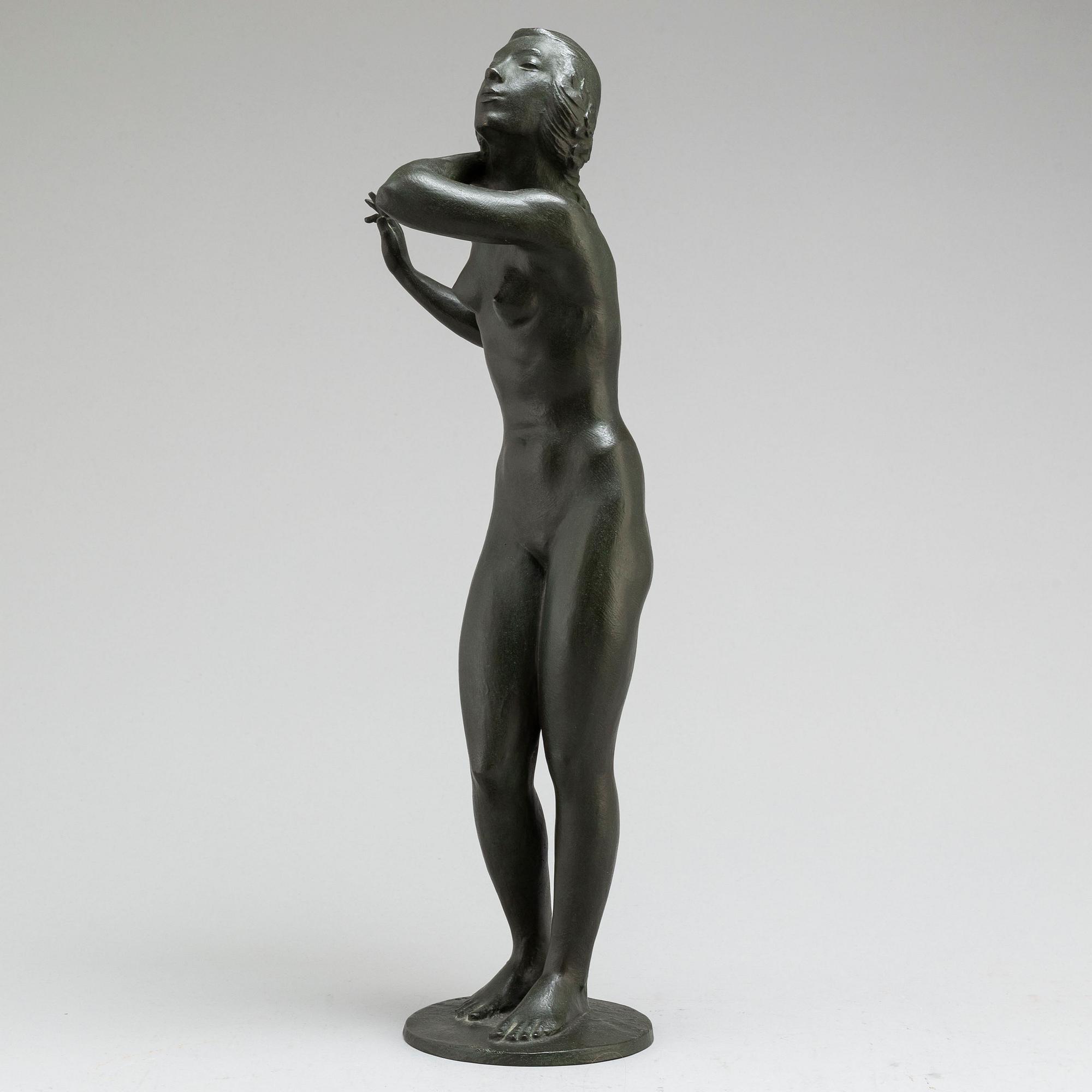 LEO HOLMGREN, Sculpture. Bronze. Signed and dated. Foundry mark. Height 49 cm.