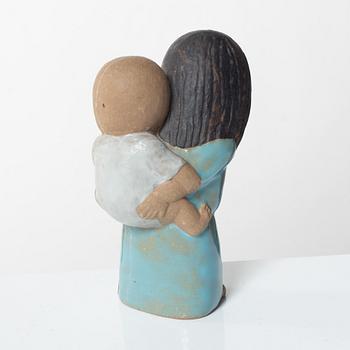 Lisa Larson, figurines, 8 pcs, "Children of the World", Gustavsberg.