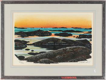 Roland Svensson · ROLAND SVENSSON, färglitografi, signerad, numrerad 209/360.