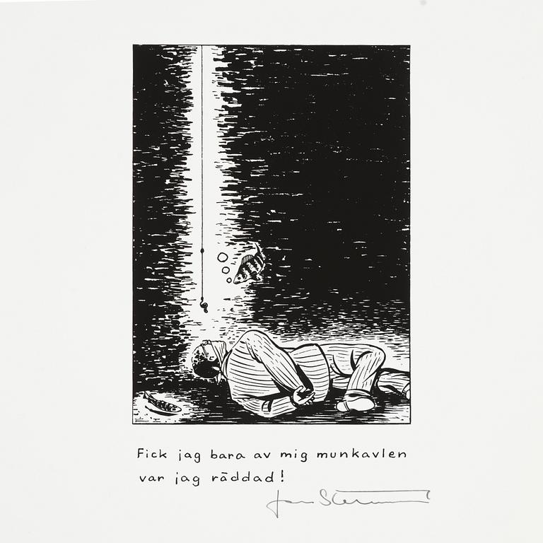 Jan Stenmark, digital print signed numbered 20/100.