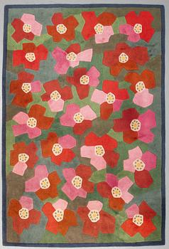 Gunilla Lagerhem Ullberg, a carpet, "Red Roses", Kasthall Design, ca 300 x 198 cm.